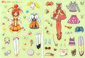 Cure Sunny Dress-Up Stickers