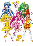 The Cures' profile in Pretty Cure All Stars New Stage 3: Eien no Tomodachi