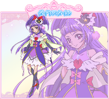 Cure Magical's Dia Style profile from Toei's website