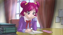 Nozomi writes a letter to Coco