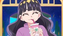 Amane giggles