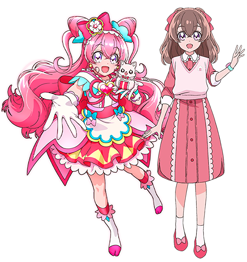 Characters appearing in Delicious Party Pretty Cure Anime