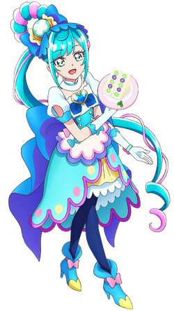  Pretty Cure Illustration Card Fuwa Kokone Marui