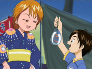Nagisa se burla de Ryouta porque Honoka le ha regalado unos peces