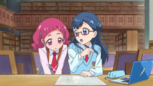 HuPC02-Hana interrupts Saaya's writing