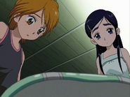 Nagisa y Honoka se dan cuenta de que Porun ve el futuro