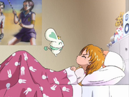 Porun despierta a Nagisa para jugar