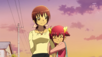 Miyuki with her mother