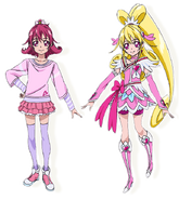 Mana Aida y Cure Heart