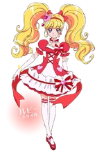 Cure Miracle's Ruby Style profile from TV Asahi's website
