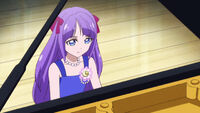 Madoka playing the piano