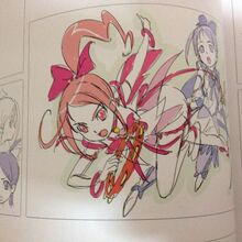 Rhythm's prototype artwork with Melody