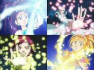 Invocación del "Corazón Espiral Pretty Cure Splash Star"