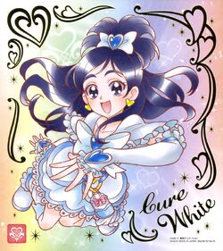 Pretty Cure Wafer Trading Card #7-26 HR Cure White Futari wa