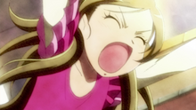 Kanade yelling