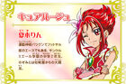 Cure Rouge profil w Precure All Stars New Stage 3 Eien no Tomodachi