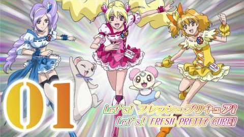 Fresh Precure! OP&ED Theme Track01