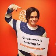 Caleb is going to Ravenswood