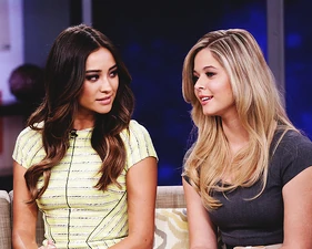 Sashay during an interview