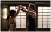 Aria getting lessons on martial arts