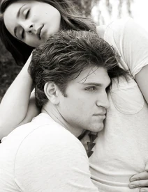 Troian-bellisario-with-keegan-allen-on-photo-shoot