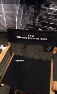 Cast Chair for Graeme Thomas King