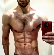 Ryan Guzman shirtless selfie