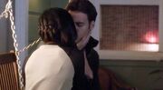 Aria kisses Jake