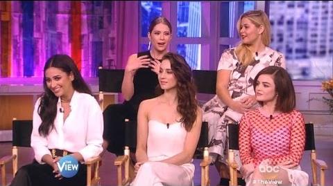 Cast Of Pretty Little Liars - Chat 5 Years Forward Before Premiere - The View-3