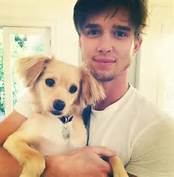 Drew and dog