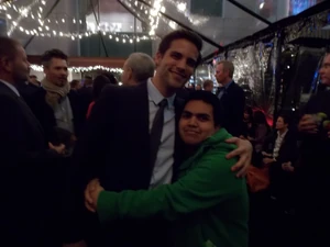 Brant and me at the Trevor Project event