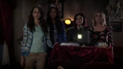 Liars watch the projector.