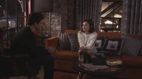 Ezra and Aria talk.