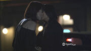 Lindsey Shaw and Shay Mitchell Lesbian Kiss Images from Pretty Little Liars