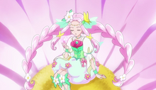 Cure Felice Saying her Speech before Her Pose