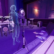 Danielle singing Semi Sacred Geometry.