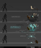Recycler Charge animation concept art