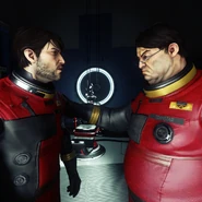 Alex reassuring his brother.