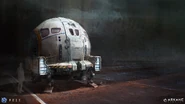 Escape Pod Concept Art