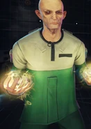 Andrius Alekna in the satellite ready room.