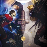 Морган Ю и тифон (концепт-арт)