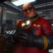 Luka pondering where he recognizes Morgan.