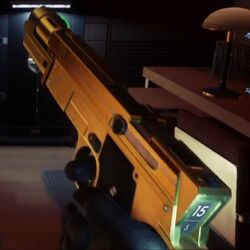 Artemis Golden Pistol