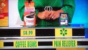 George says the Pain Bloc arthrits pain relief is more expensive than the Dunkin Donuts coffee beans.