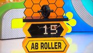 He bids $30 on the REP Fitness ab roller. A difference of $15. He gets no card.