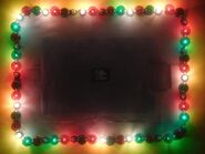 Custom LED Christmas light border