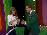 Melinda's eighth & last draw is a third strike. Game Over.