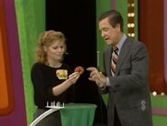 Michelle's first draw is a strike.