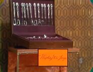 ...and a set of Washington Forge flatware.