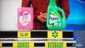 Lusine says the Purex laundry detergent is more expensive than the Mother's Circus cookies.